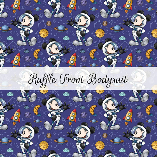 Astronaut Mouse | Ruffle Front Bodysuits | Beyond Borders Collection