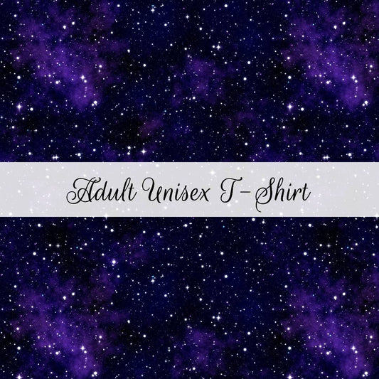 Cosmic Nights | Adult Unisex T-Shirt | Abstract & Activities
