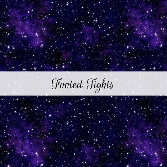 Cosmic Nights | Footed Tights | Abstract & Activities