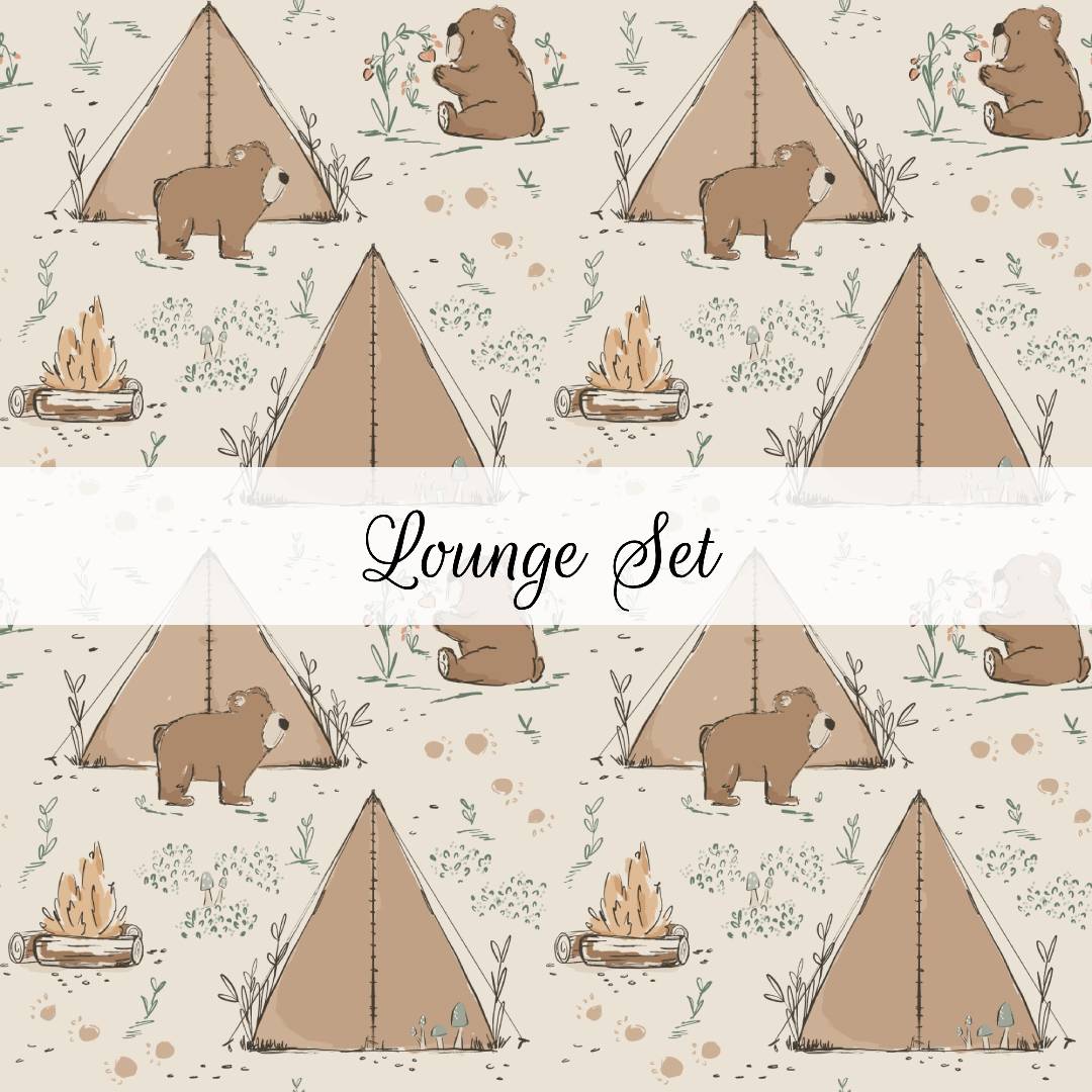 Camping Bears | Lounge Set | Beyond Borders Collection