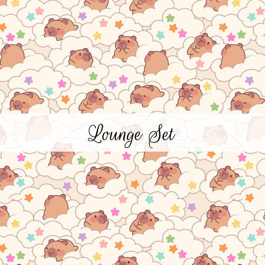 Capybaras | Lounge Set | Beyond Borders Collection