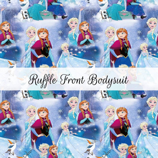 Frozen Kingdom | Ruffle Front Bodysuits | Beyond Borders Collection