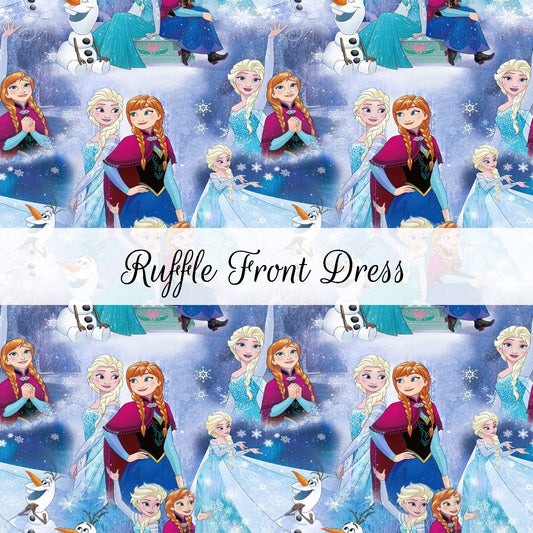 Frozen Kingdom | Ruffle Front Dress | Beyond Borders Collection