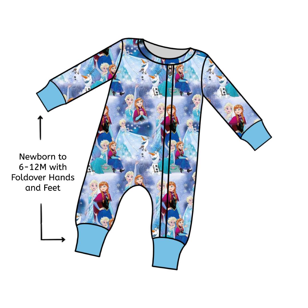 Frozen Kingdom | Zippered Romper | Beyond Borders Collection