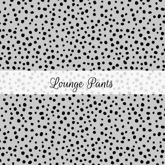 Grey Spots | Lounge Pants | Abstract & Activities