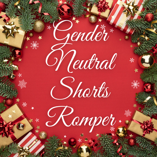 Boxing Day Mystery | Gender Neutral Shorts Romper