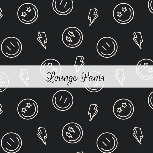 Lightning Smiles | Lounge Pants | Abstract & Activities