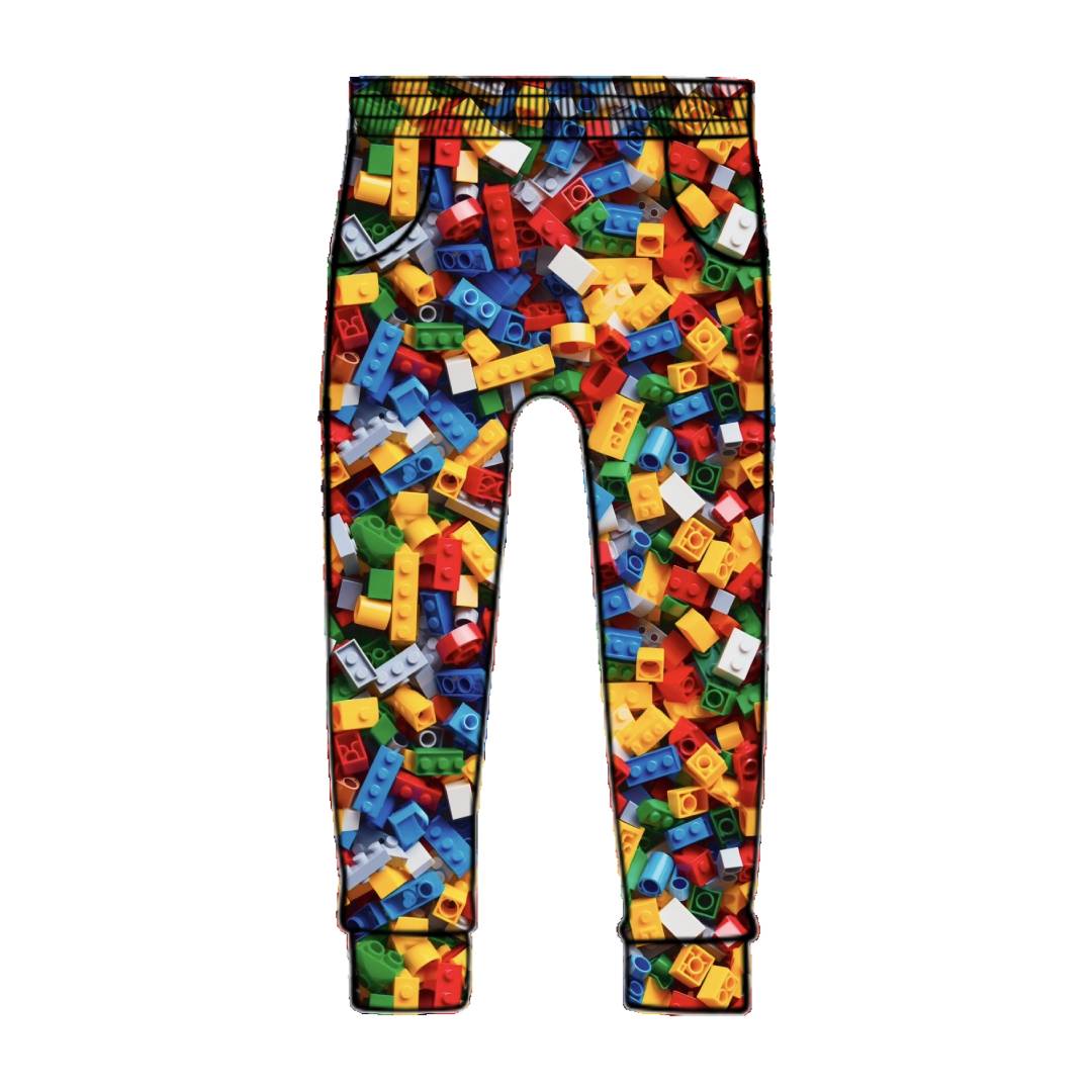 Lego Bricks | Joggers | Beyond Borders Collection