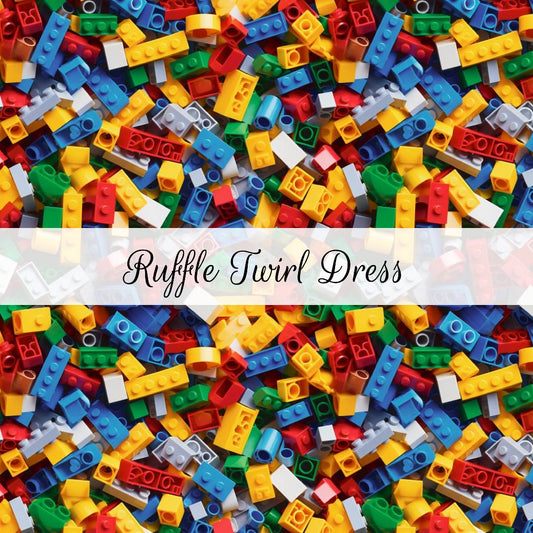 Lego Bricks | Ruffle Twirl Dress | Beyond Borders Collection