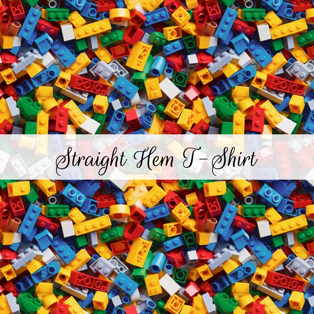 Lego Bricks | Straight Hem T-Shirt | Beyond Borders Collection