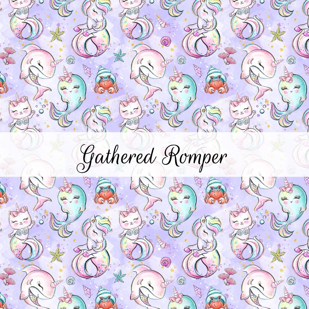 Mer-Animals | Gathered Romper | Beyond Borders Collection