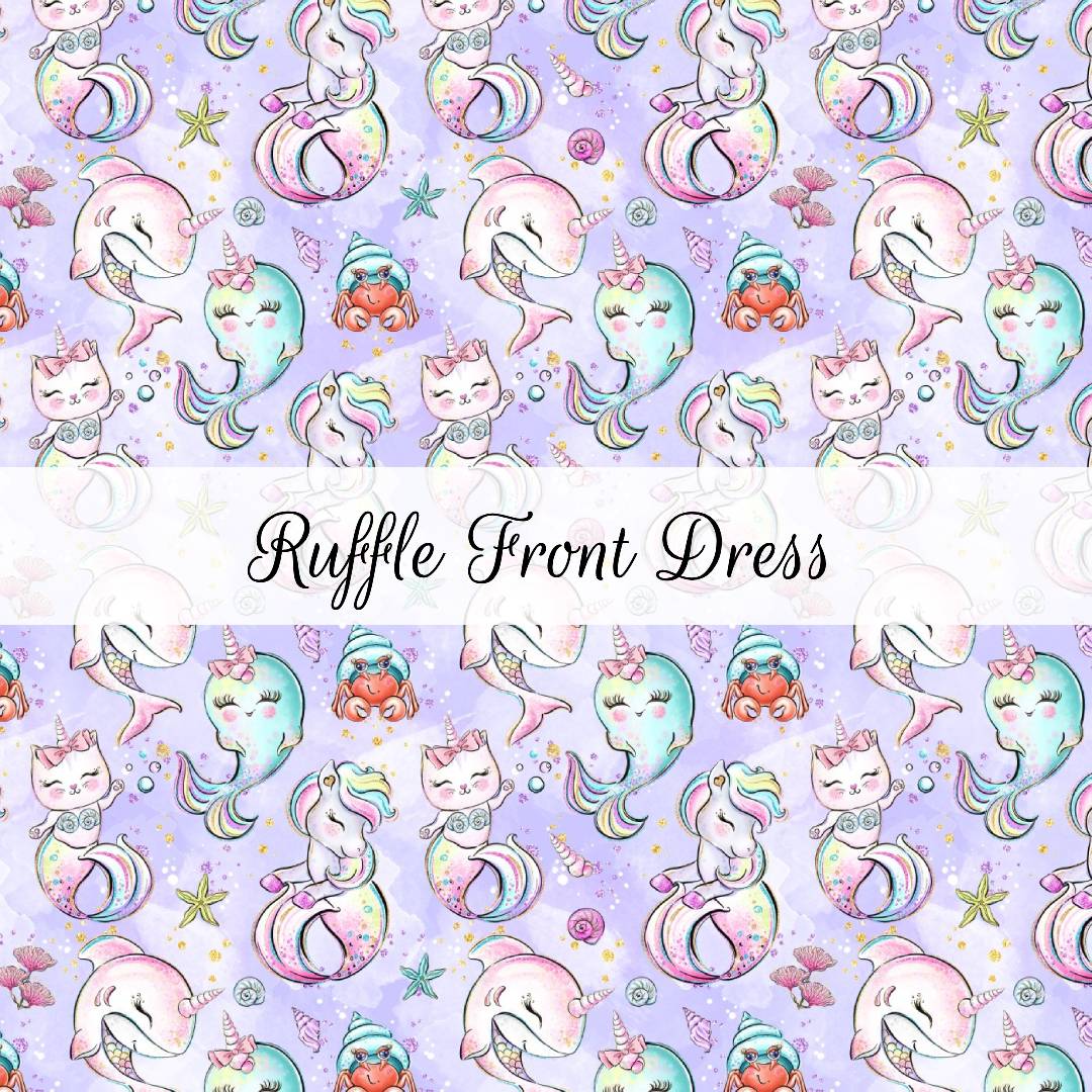 Mer-Animals | Ruffle Front Dress | Beyond Borders Collection