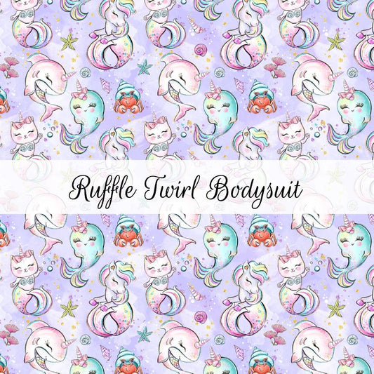 Mer-Animals | Ruffle Twirl Bodysuits | Beyond Borders Collection