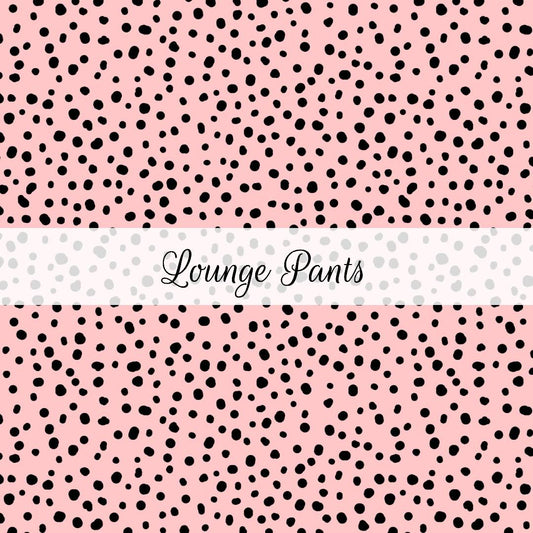 Pink Spots | Lounge Pants | Abstract & Activities