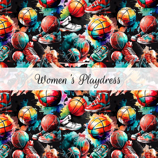 Shooting Hoops | Women's Playdress | Abstract & Activities