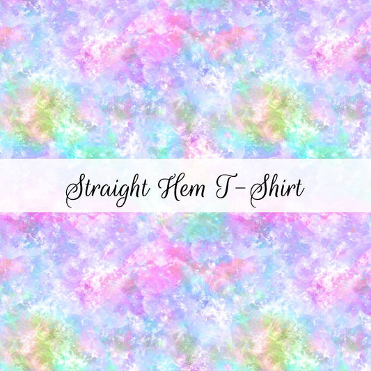 Unicorn Galaxy | Straight Hem T-Shirt | Abstract & Activities