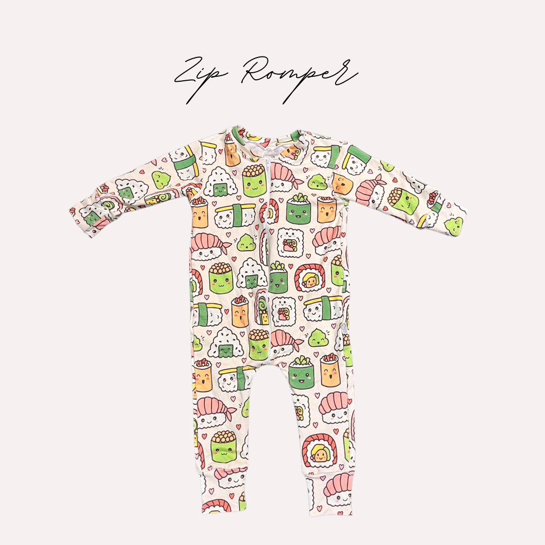 Camping Bears | Hooded Zip Romper | Beyond Borders Collection